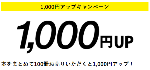 買取王子の1000円キャンペーン